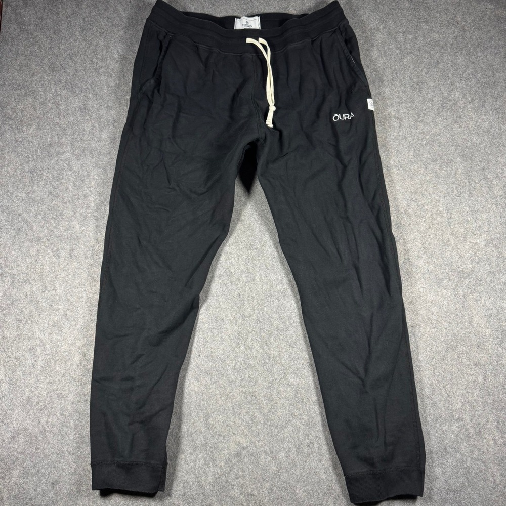 Reigning Champ Pants Mens XXL Black OURA Slim Fit Joggers Sweatpants Canada‎